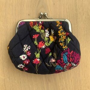 Vera Bradley Kiss Coin Purse